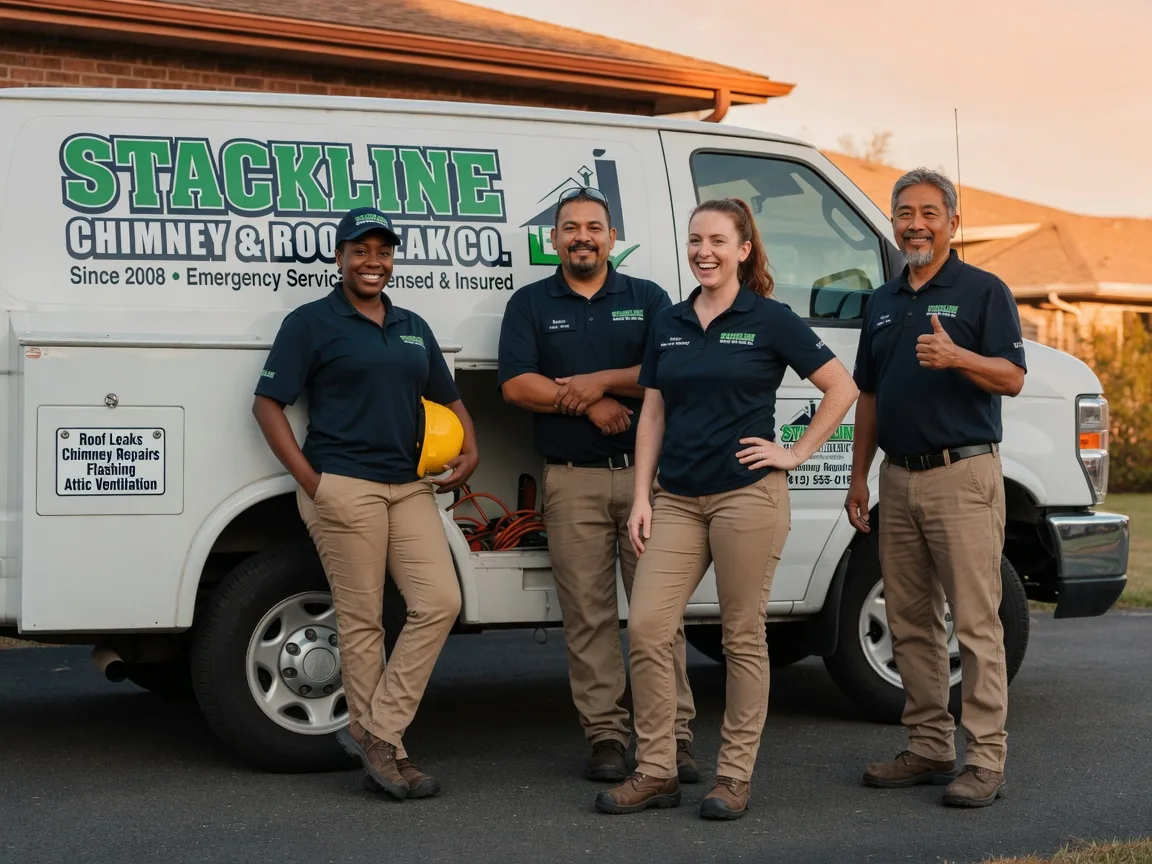 Chimney flashing repair company in Andrews, NC